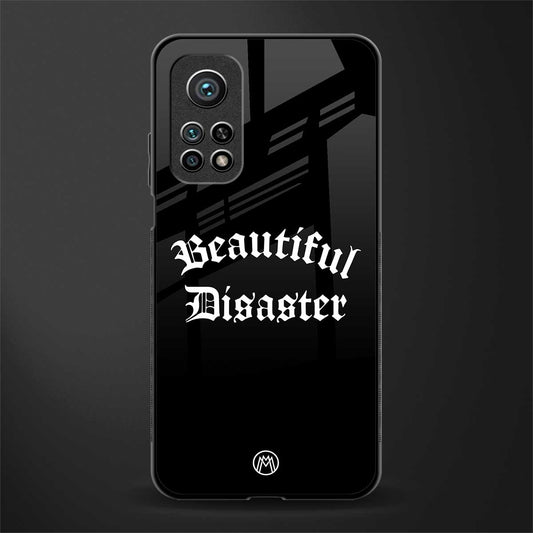 beautiful disaster glass case for mi 10t pro image