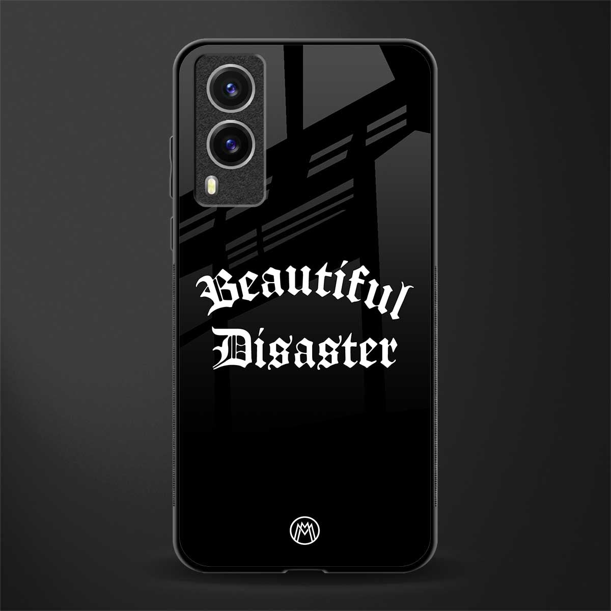 beautiful disaster glass case for vivo v21e 5g image