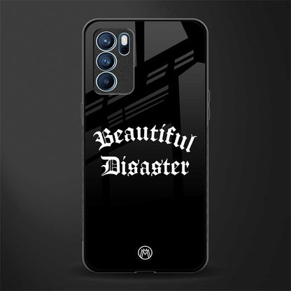 beautiful disaster glass case for oppo reno6 5g image