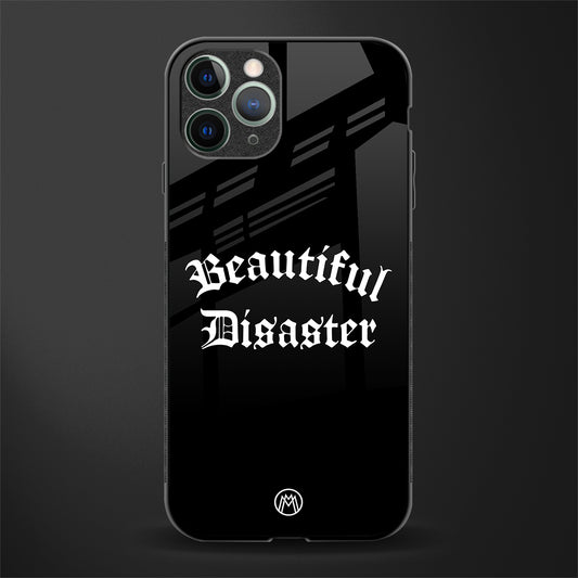 beautiful disaster glass case for iphone 11 pro image