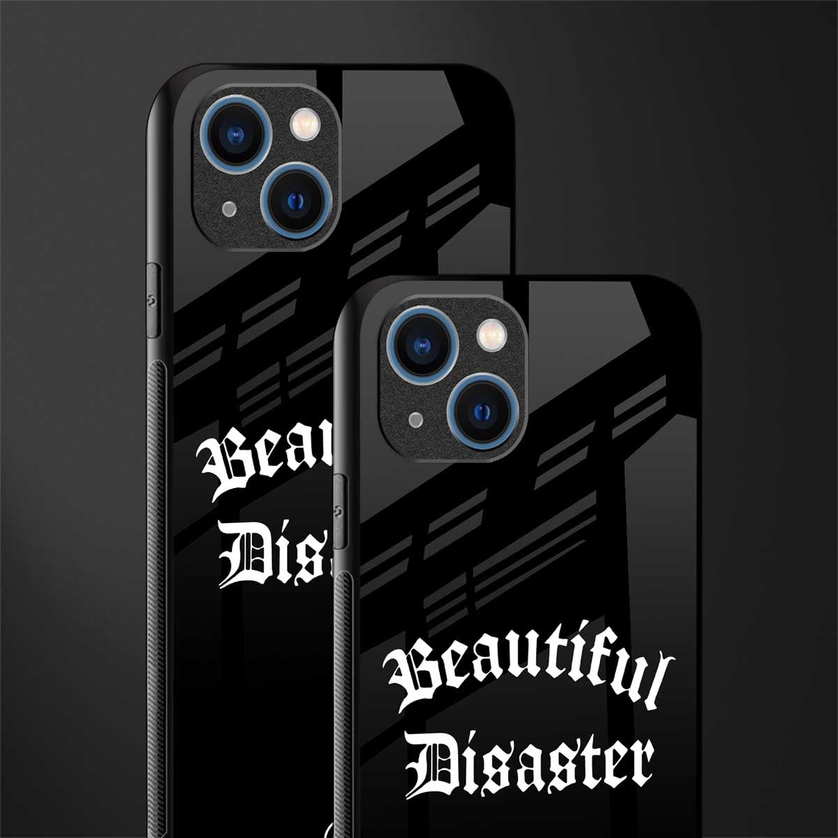 beautiful disaster glass case for iphone 13 image-2