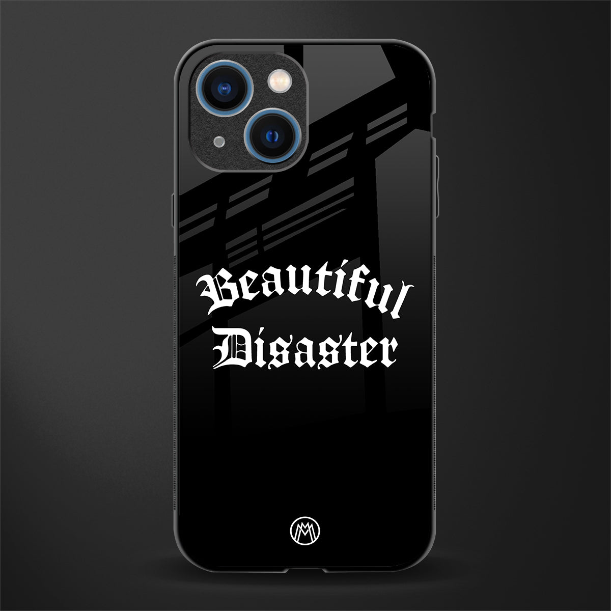 beautiful disaster glass case for iphone 13 mini image