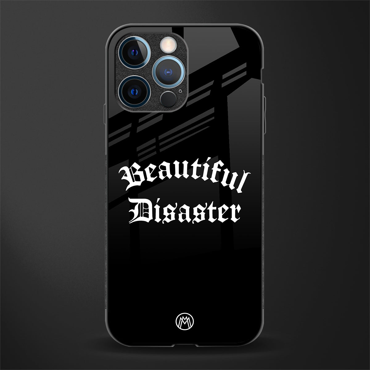beautiful disaster glass case for iphone 12 pro image