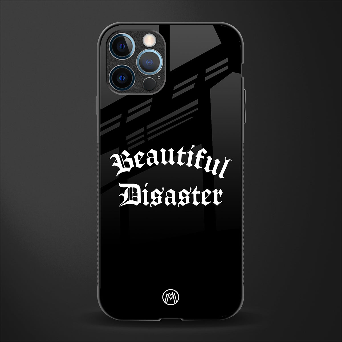 beautiful disaster glass case for iphone 12 pro max image