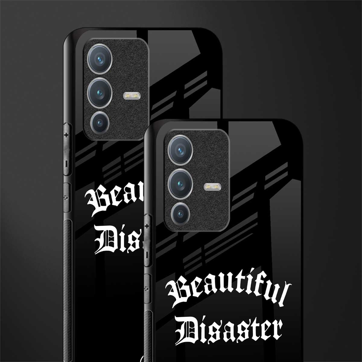 beautiful disaster glass case for vivo v23 pro 5g image-2