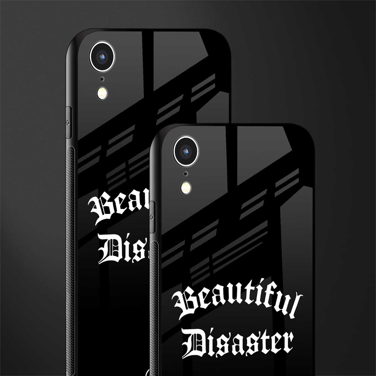 beautiful disaster glass case for iphone xr image-2