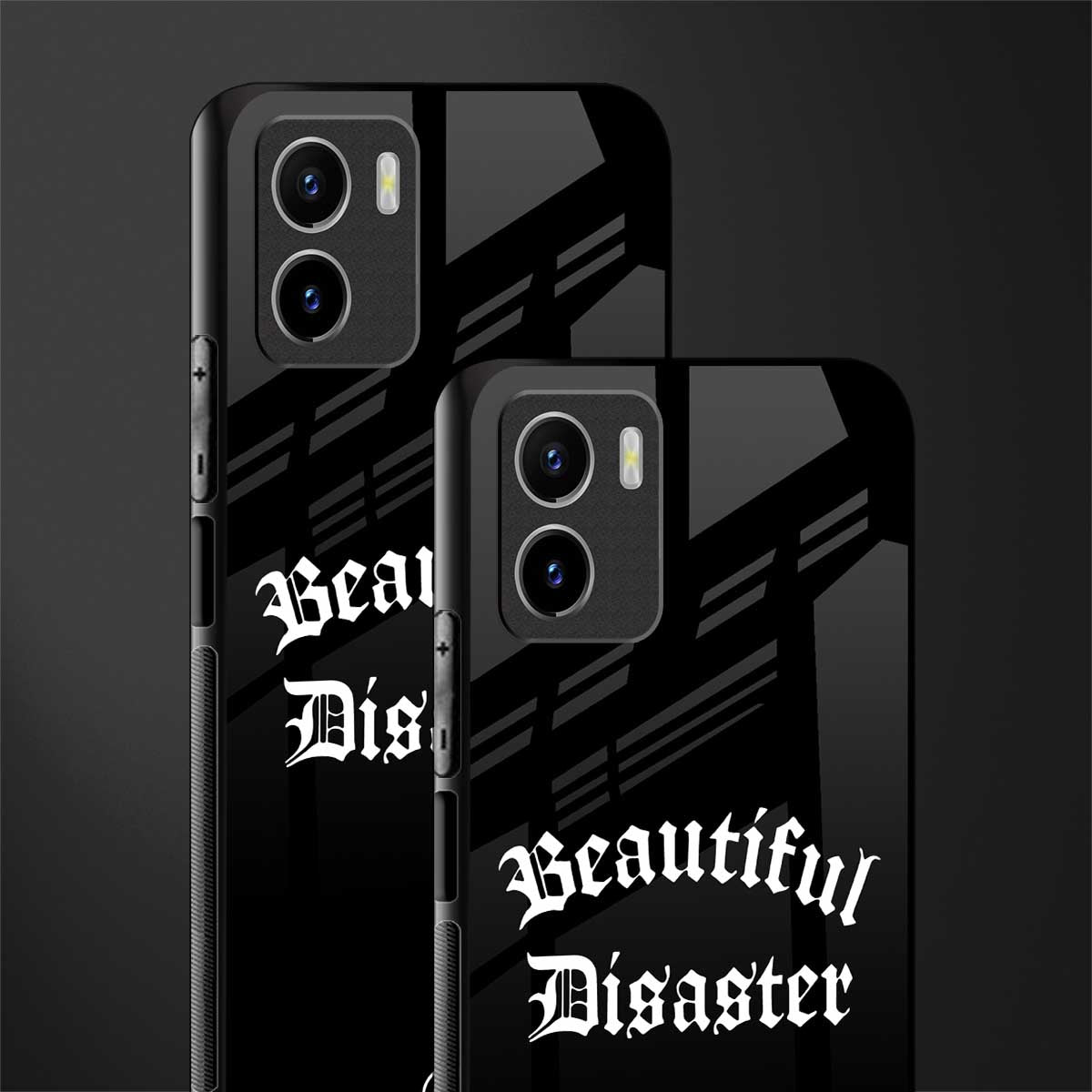 beautiful disaster glass case for vivo y15s image-2