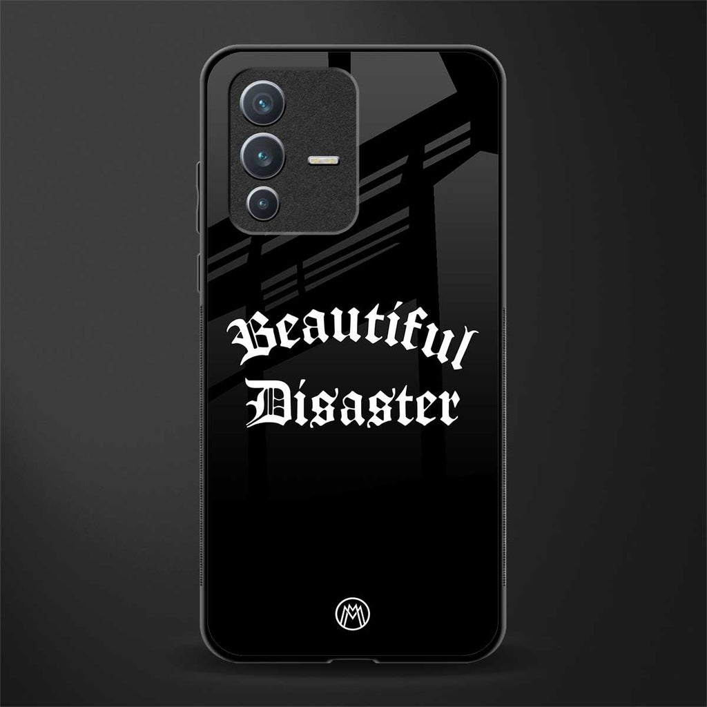 beautiful disaster glass case for vivo v23 5g image