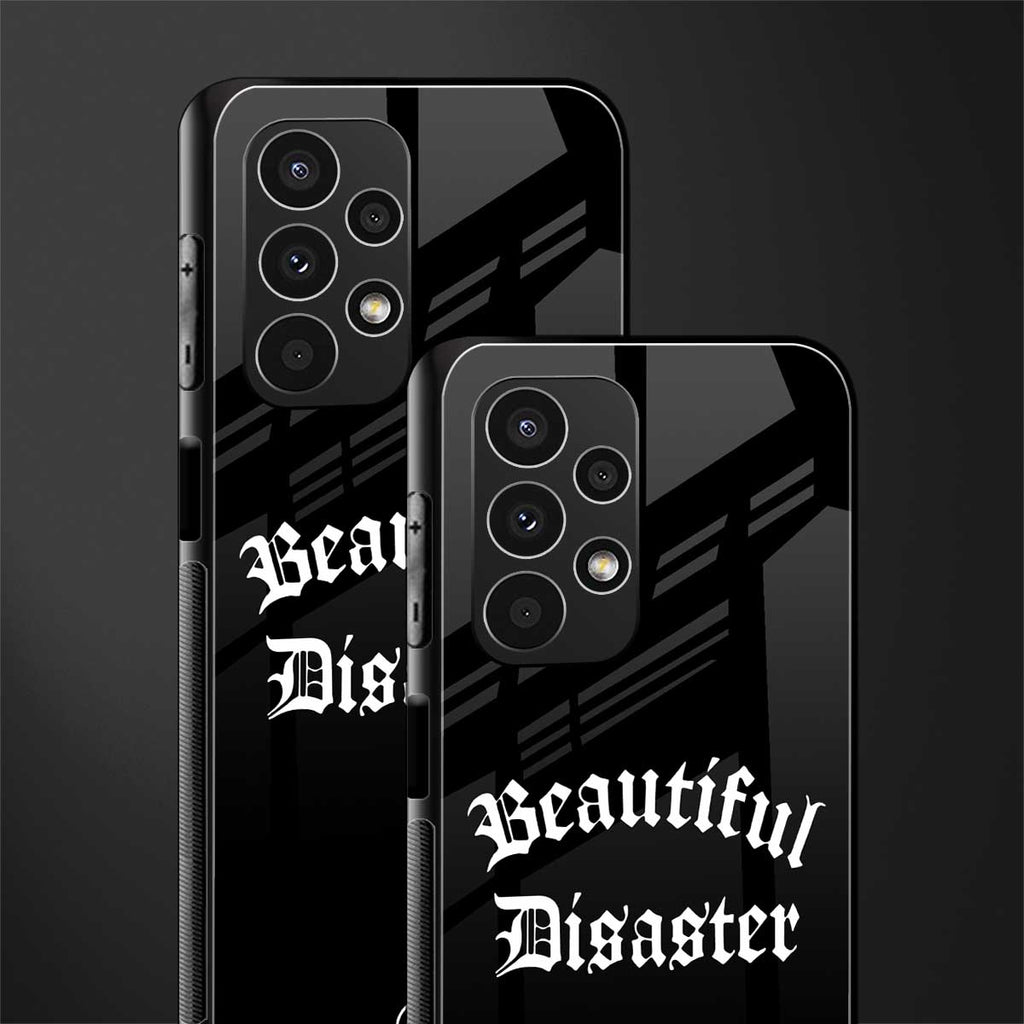 beautiful disaster back phone cover | glass case for samsung galaxy a13 4g