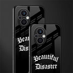 beautiful disaster back phone cover | glass case for oppo f21 pro 5g