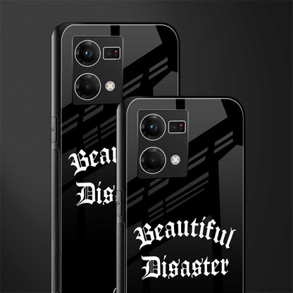 beautiful disaster back phone cover | glass case for oppo f21 pro 4g
