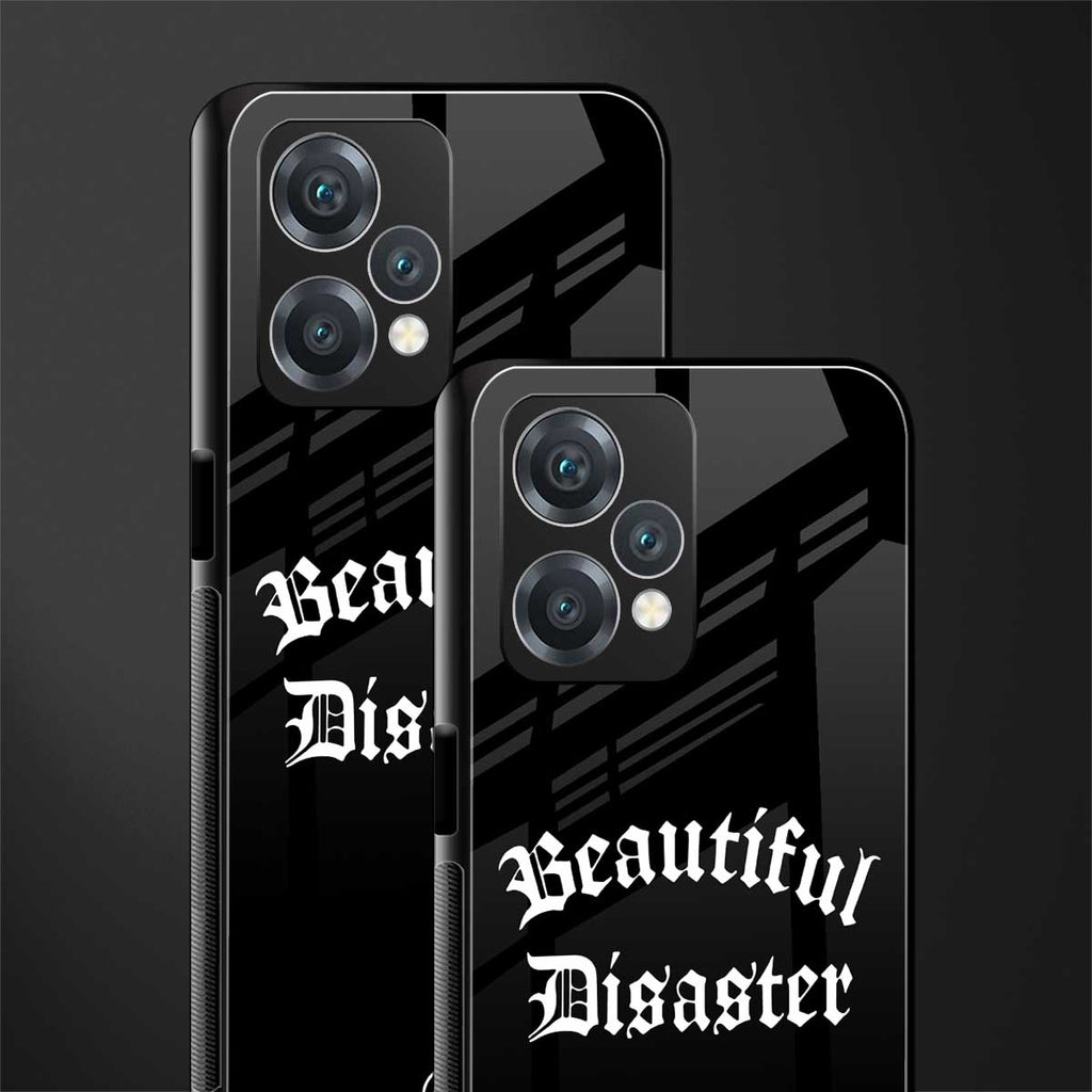 beautiful disaster back phone cover | glass case for oneplus nord ce 2 lite 5g