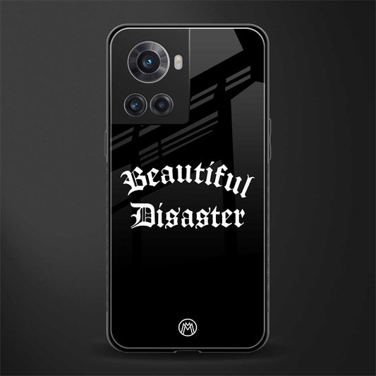 beautiful disaster back phone cover | glass case for oneplus 10r 5g