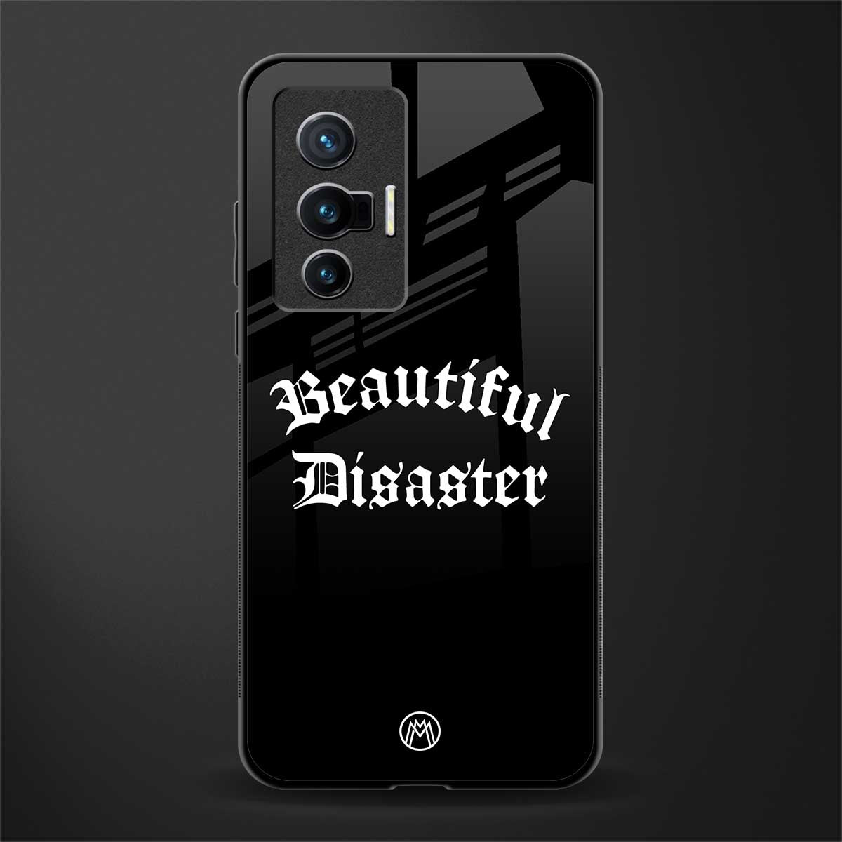 beautiful disaster glass case for vivo x70 image