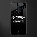 beautiful disaster glass case for oneplus 8 pro image