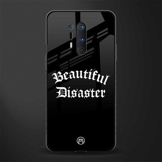 beautiful disaster glass case for oneplus 8 pro image