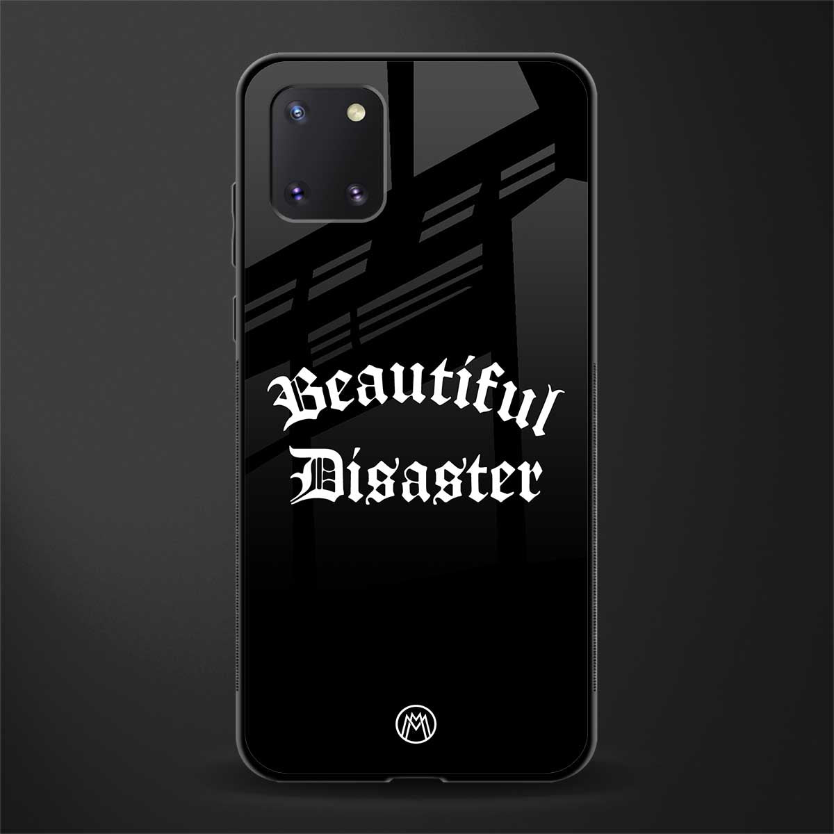 beautiful disaster glass case for samsung a81 image