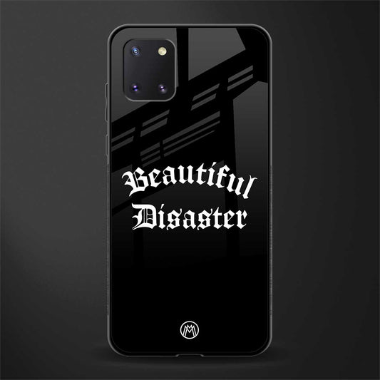 beautiful disaster glass case for samsung a81 image