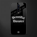 beautiful disaster glass case for oneplus 8 image