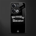 beautiful disaster back phone cover | glass case for oppo reno 8