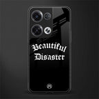 beautiful disaster back phone cover | glass case for oppo reno 8