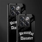 beautiful disaster back phone cover | glass case for oneplus 10t