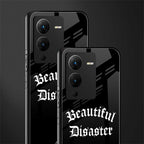 beautiful disaster back phone cover | glass case for vivo v25 pro 5g