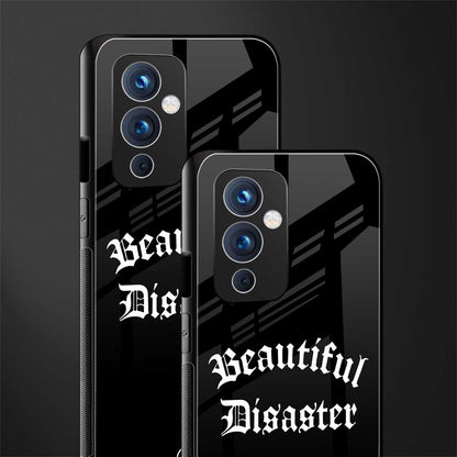 beautiful disaster back phone cover | glass case for oneplus 9
