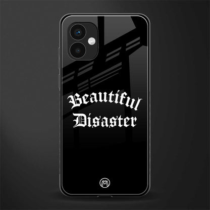 beautiful disaster back phone cover | glass case for samsung galaxy a04