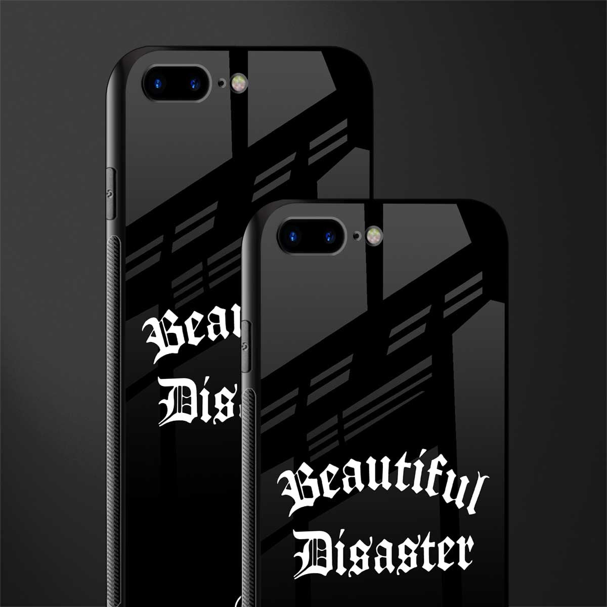 beautiful disaster glass case for iphone 8 plus image-2