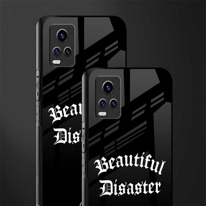 beautiful disaster back phone cover | glass case for vivo v21e 4g