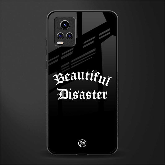 beautiful disaster back phone cover | glass case for vivo v21e 4g