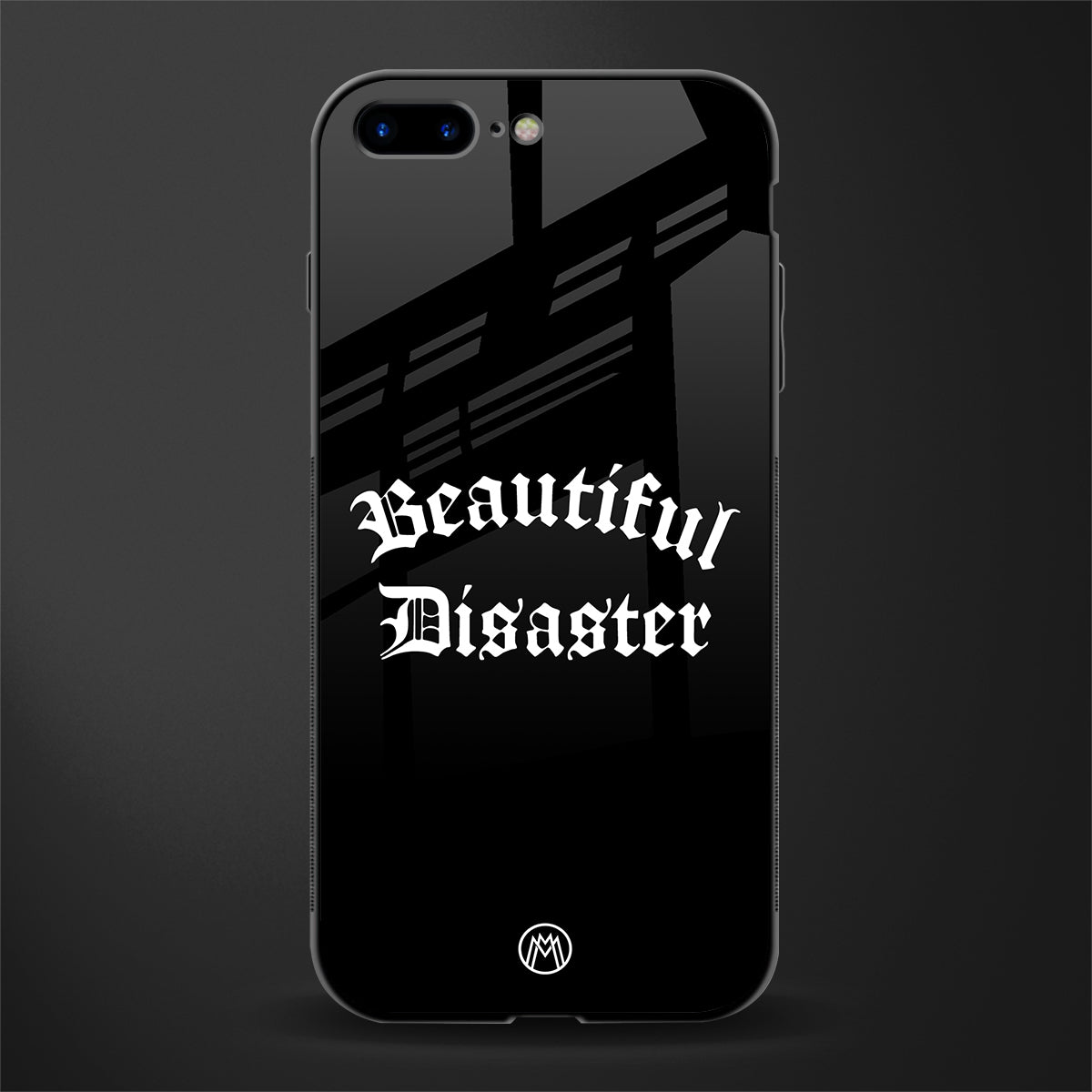 beautiful disaster glass case for iphone 8 plus image
