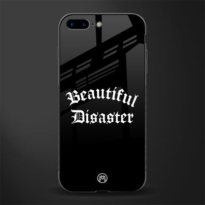 beautiful disaster glass case for iphone 8 plus image