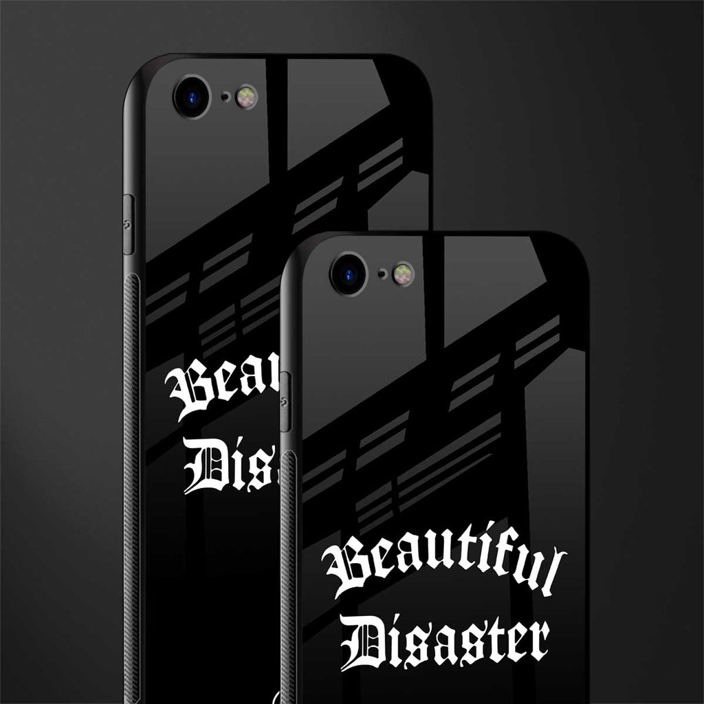 beautiful disaster glass case for iphone se 2020 image-2