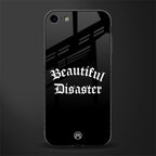 beautiful disaster glass case for iphone se 2020 image