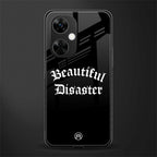 beautiful disaster back phone cover | glass case for oneplus nord ce 3 lite