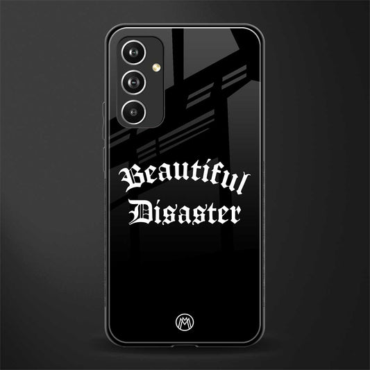 beautiful disaster back phone cover | glass case for samsung galaxy a54 5g