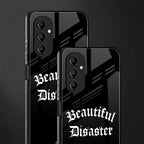 beautiful disaster back phone cover | glass case for samsung galaxy a14 5g