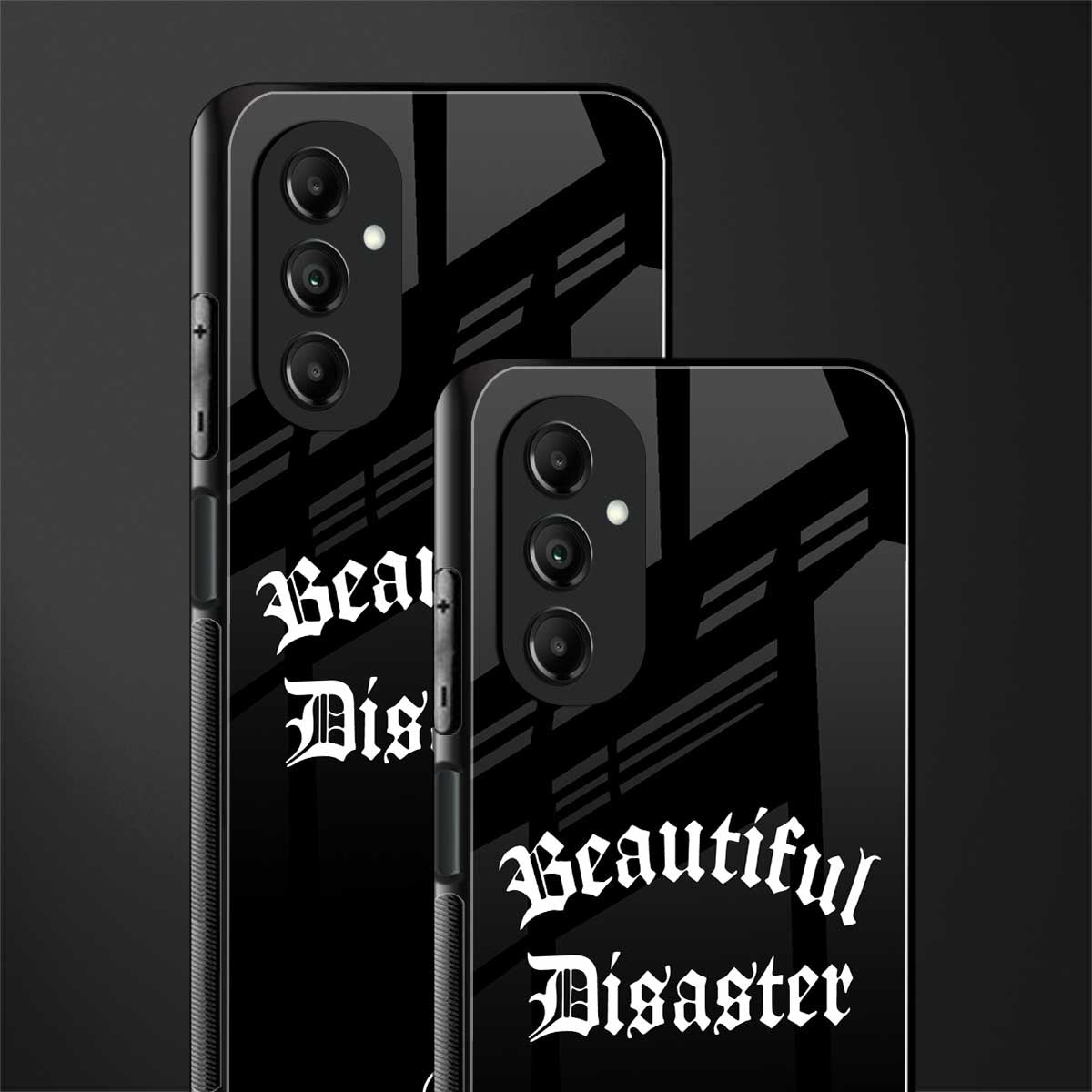 beautiful disaster back phone cover | glass case for samsung galaxy a14 5g