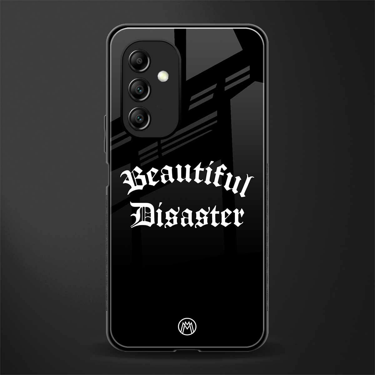 beautiful disaster back phone cover | glass case for samsung galaxy a14 5g