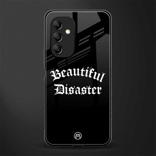 beautiful disaster back phone cover | glass case for samsung galaxy a14 5g