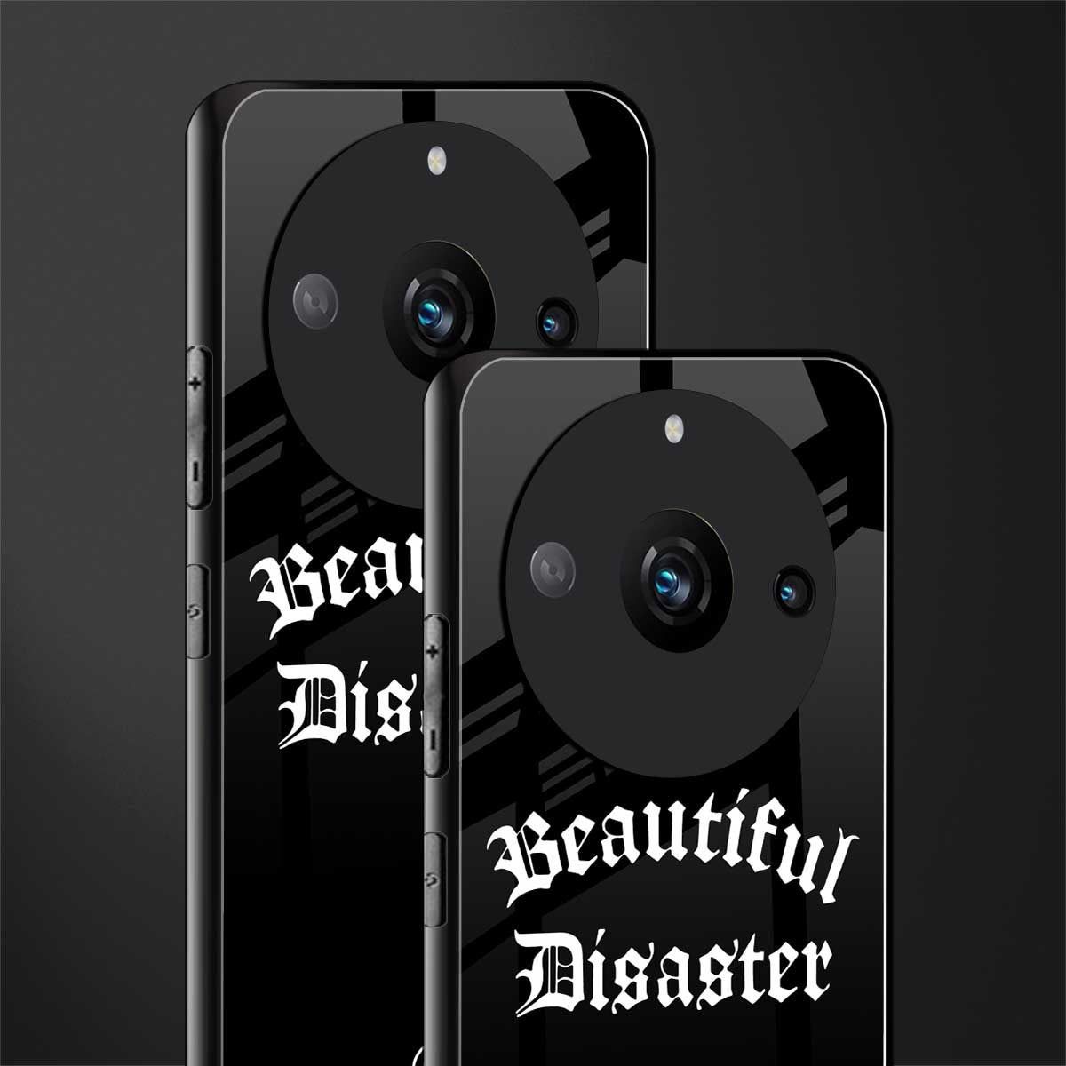 beautiful disaster back phone cover | glass case for realme 11 pro 5g