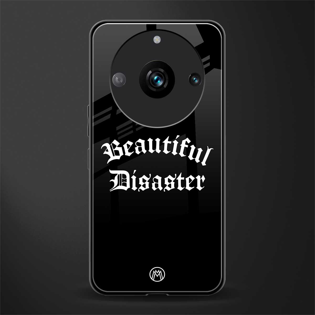 beautiful disaster back phone cover | glass case for realme 11 pro 5g