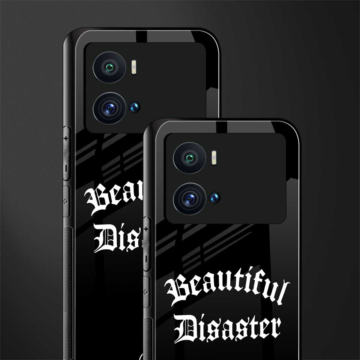 beautiful disaster back phone cover | glass case for iQOO 9 Pro