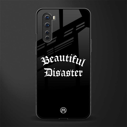 beautiful disaster glass case for oneplus nord ac2001 image