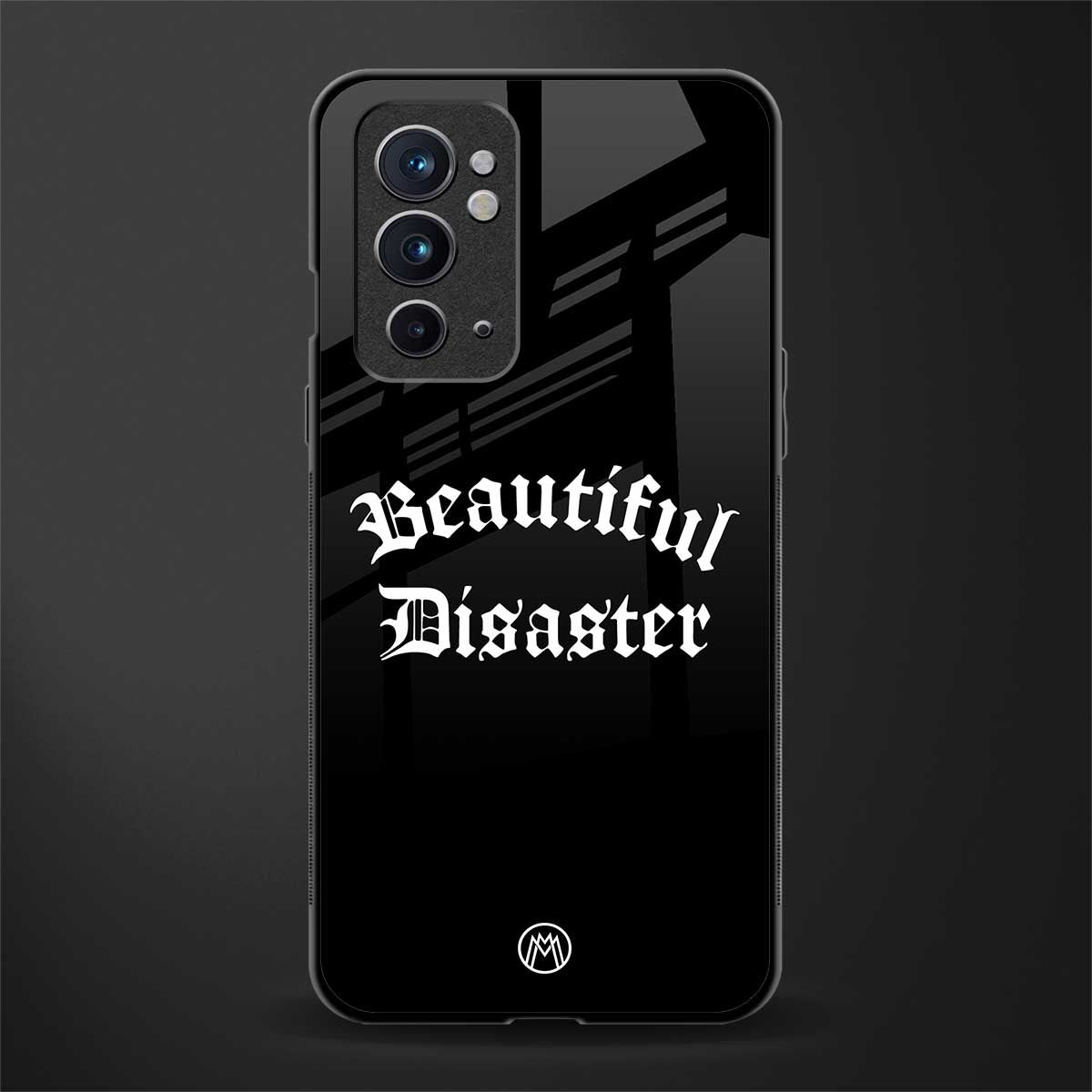 beautiful disaster glass case for oneplus 9rt image