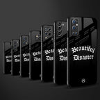 beautiful disaster back phone cover | glass case for samsung galaxy a04