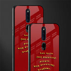 beautiful people with beautiful problems glass case for oppo f11 pro image-2