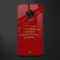 beautiful people with beautiful problems glass case for vivo s1 pro image